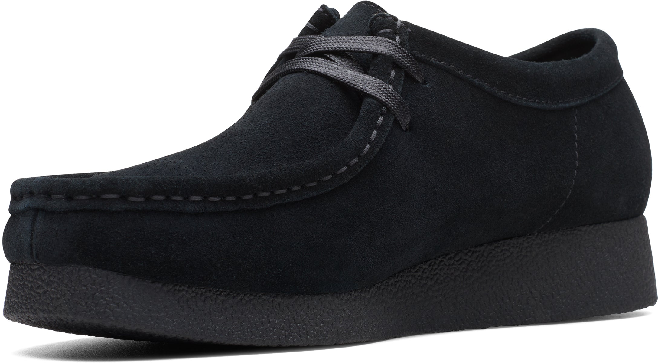 Wallabee Evosh ruskind sko - Black Sde